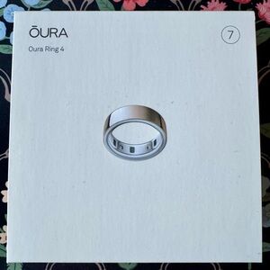 Oura Ring 4, rose gold, size 7